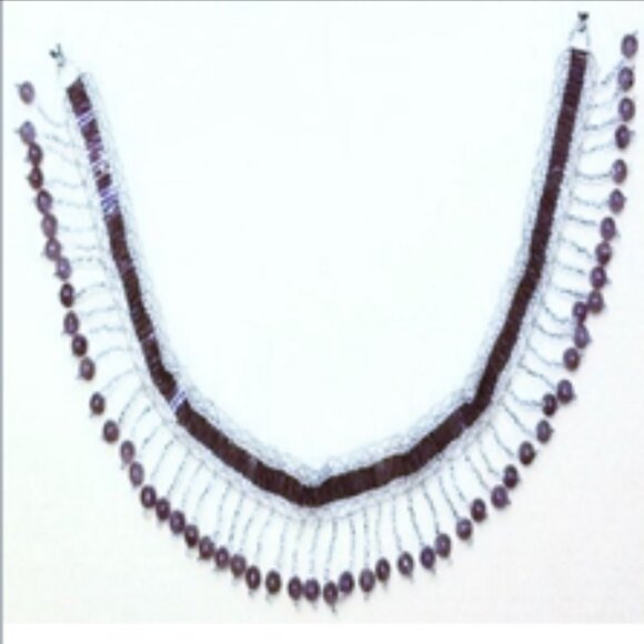 14” Beaded Fringe Necklaces - Picture 1 of 8